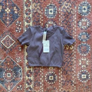 Zara cropped top limitless collection